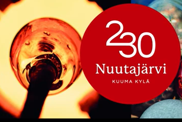 Nuutajärven lasiseminaarin Kuuma kylä, villi kokeilija Youtube-tallenne